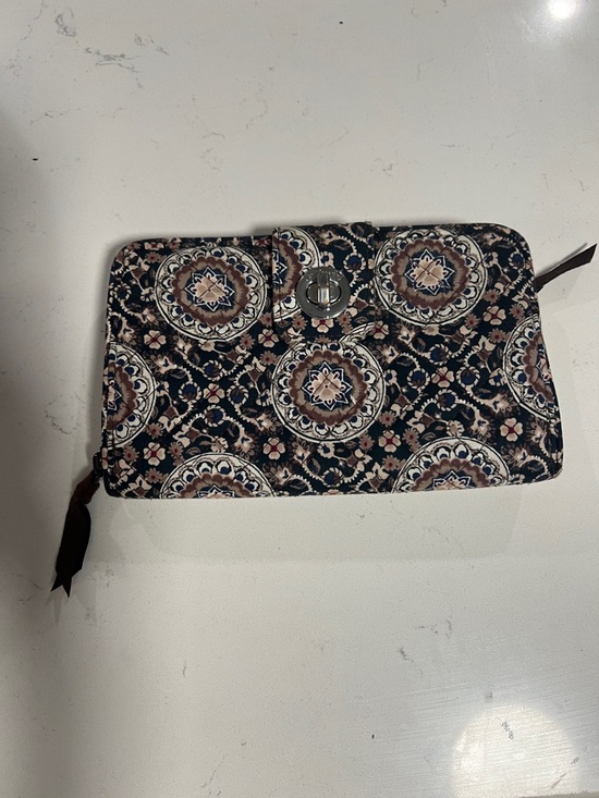 Vera Bradley Handbags - Vera Bradley Wallet - Navy and Brown